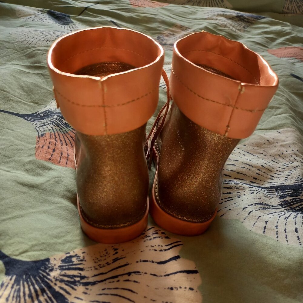 Mini Melissa rain boots for kids, pink,  8 / 24 - Picture 2 of 13